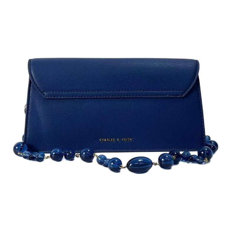 Charles & Keith Metal Buckle Strap Versatile PU Small CK Shoulder Crossbody Bag Women bags CK2-20781802