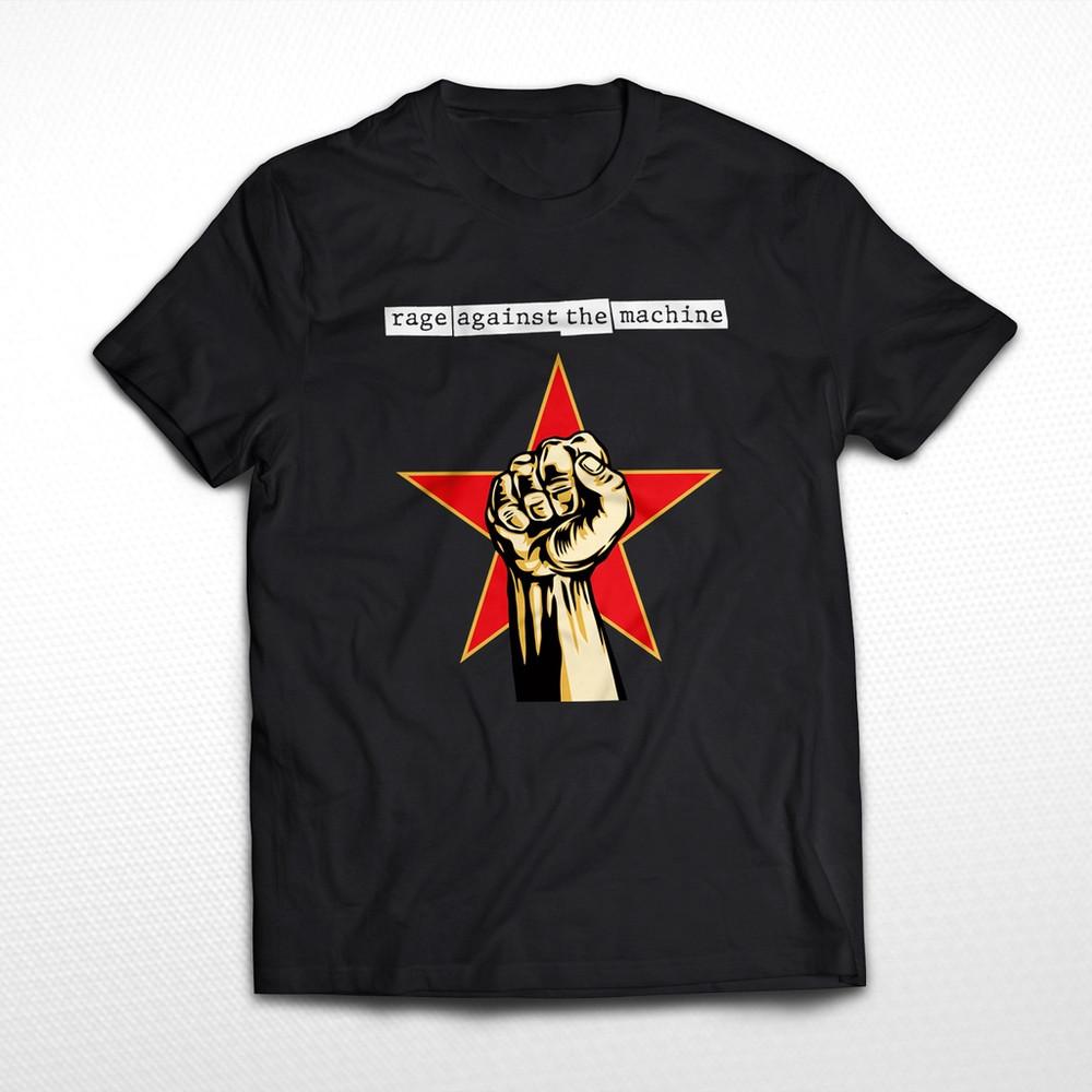 Rage Against The Machine Band Tour Cotton All Size T Shirt For Fans AG541 Unisex T-Shirt