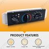 55056558AA HVAC For 2005-2006 Jeep TJ Wrangler 2.4L/4.0L Heater A/C Control Switch Panel Front Climate Control Module