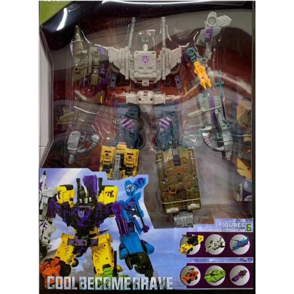 Трансформеры Роботы Игрушки HZX Defensor Bruticus Superion Devastator IDW 5 В 1 6 В 1 ОДИН БЕЗ КОРОБКИ Наборы Фигурка KO 6в1