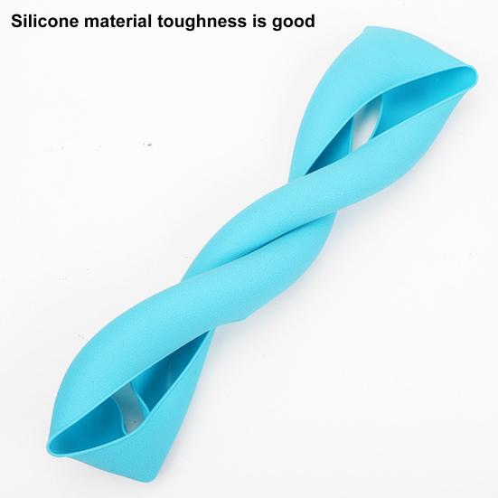 Универсальный силиконовый чехол на руль, эластичный водонепроницаемый с мягкой текстурой, защитное украшение для автомобиля