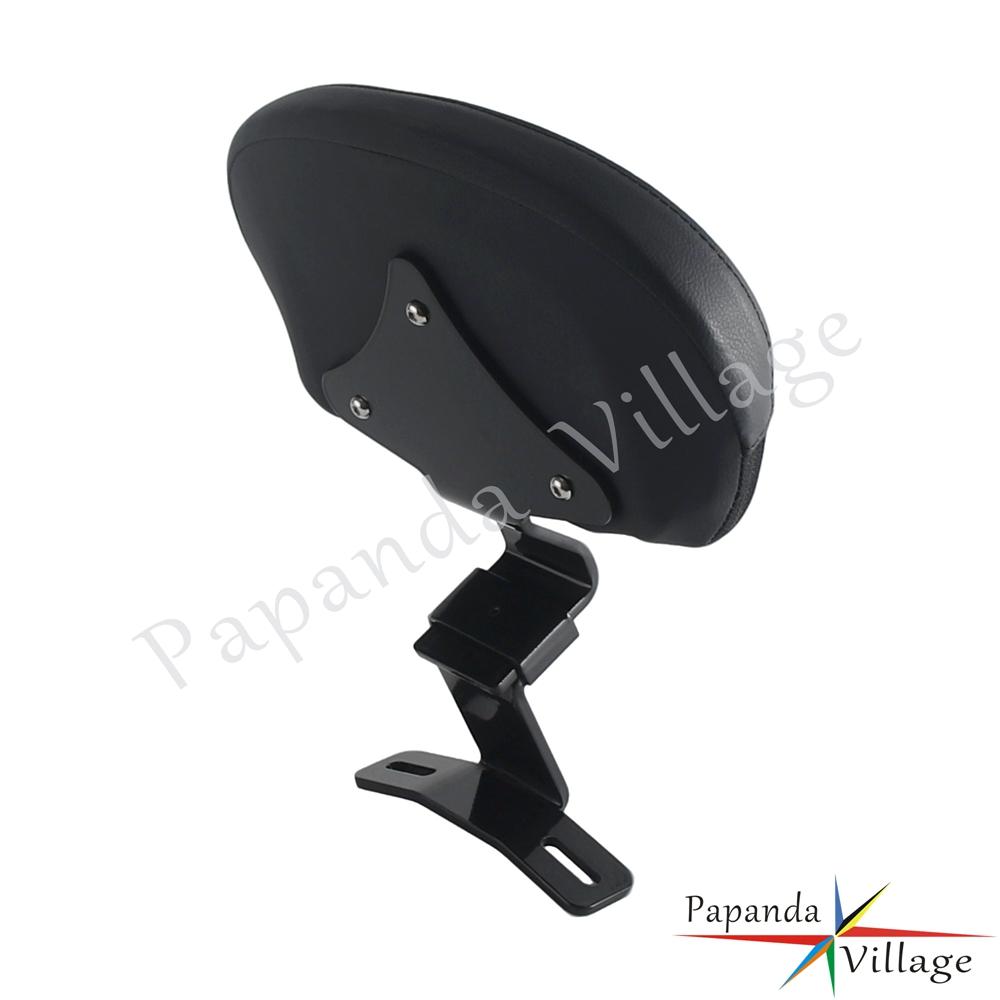 Detachable Stitched Rider Driver Backrest Pad Kit for Harley Touring Road King Street Electra Glide CVO Ultra Classic 2009-2022
