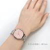 Женские аналоговые кварцевые часы Casio LTP-VT04D-4A Лососево-розовые Металлический ремешок Импортная модель