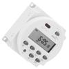 Built-in Rechargeable Battery LCD Digital Programmable Timer  Solar Lights