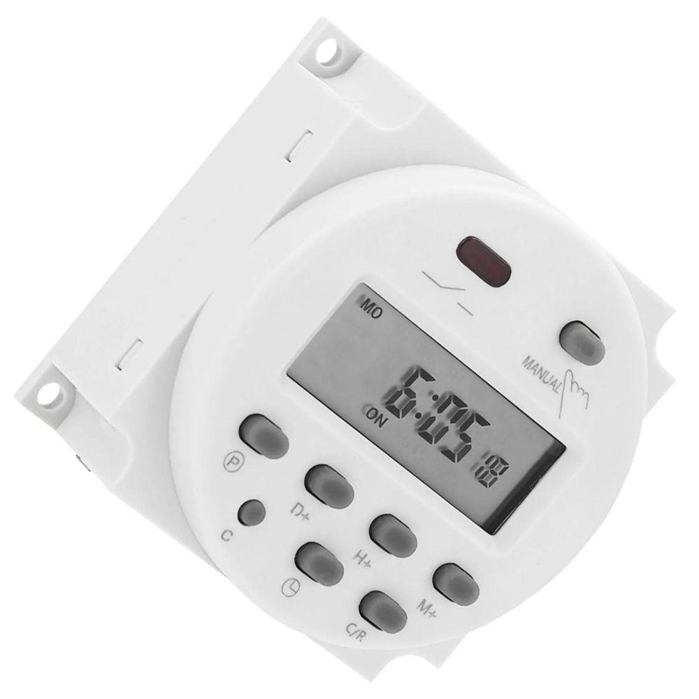 Built-in Rechargeable Battery LCD Digital Programmable Timer  Solar Lights