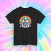 Everything Sucks Funny Skeleton Rainbow Sarcastic Humor T-Shirt Tee S-5XL