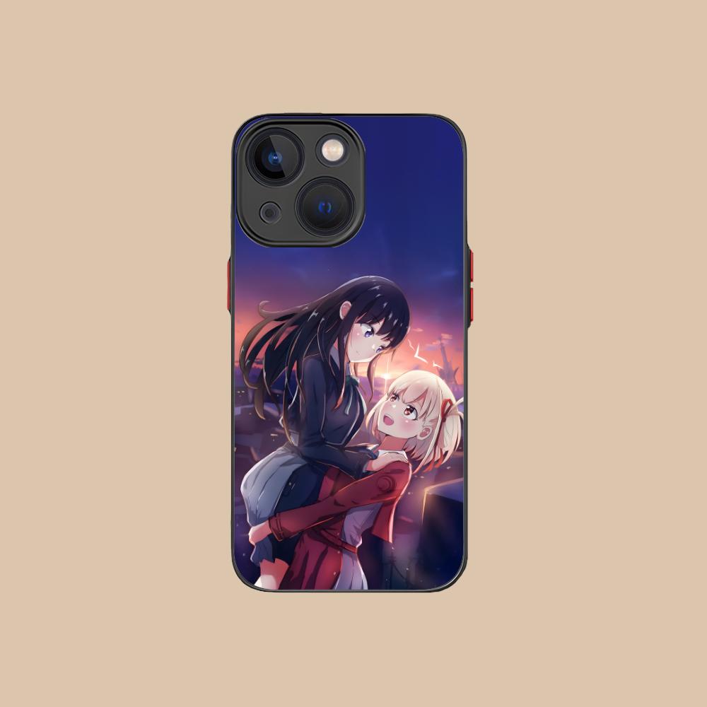 Чехол для мобильного телефона Lycoris Recoil Anime для iPhone 16 15 14 13 12 11 X XR XS 8 7 Pro Max Plus Mini Цветной Силиконовый Защитный