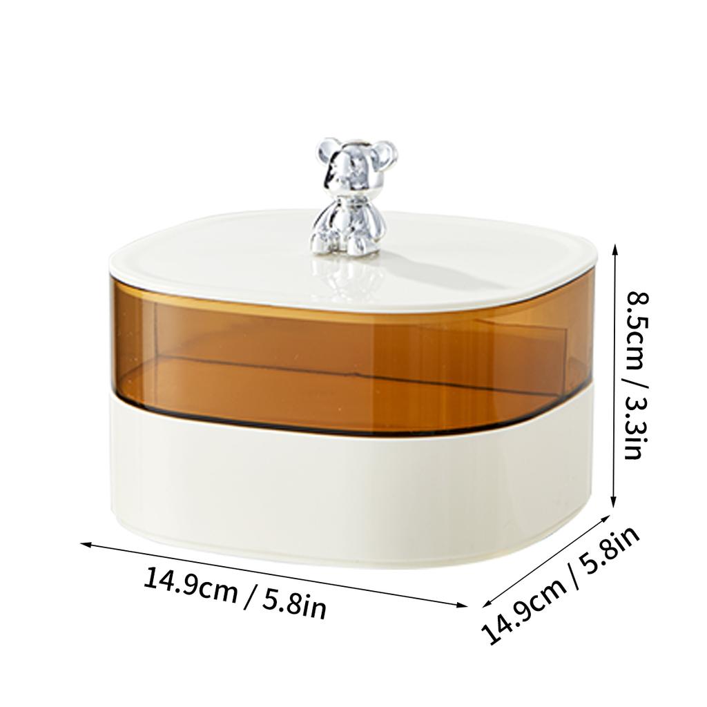 Поднос для закусок с фруктами и отделениями, влагостойкий, штабелируемый, многослойный, для хранения конфет и сухофруктов