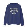 Star Wars Womens/Ladies The Mandalorian Grogu May The Force Be With You Sweatshirt