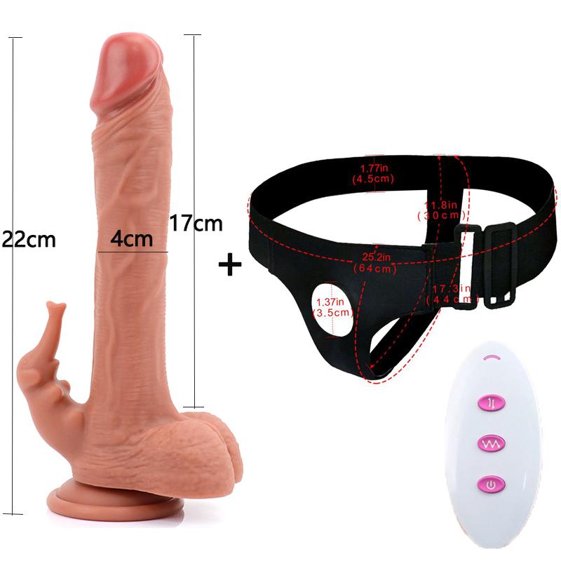 Реалистичный фаллоимитатор с подогревом, вибратор, беспроводной пульт дистанционного управления, силиконовый супер большой пенис, фаллоимитаторы, секс-игрушки для женщин, взрослых, магазин