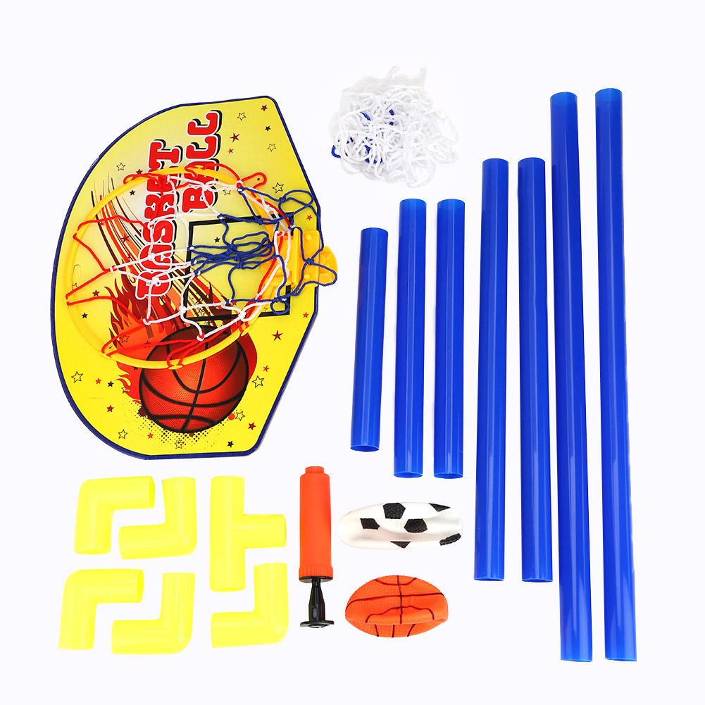 2 в 1 детский портативный футбольный баскетбольный набор футбольные ворота обруч щит спортивная игрушка для детей