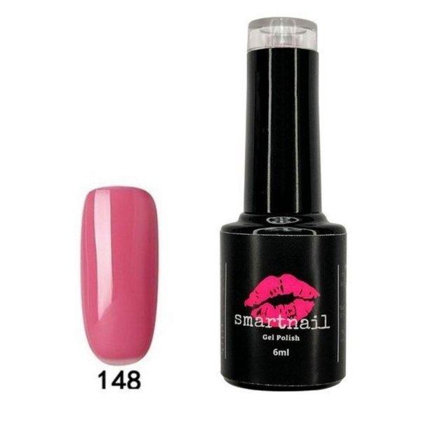 148 Smartnail Гибридный лак для ногтей Smile Pink 6мл