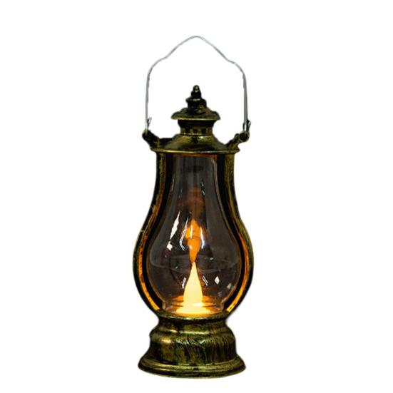 Светодиодный фонарь на батарейках Теплый свет Экономия энергии Водонепроницаемый Портативная ручка Домашнее украшение Высокая яркость Ретро Электронная свеча