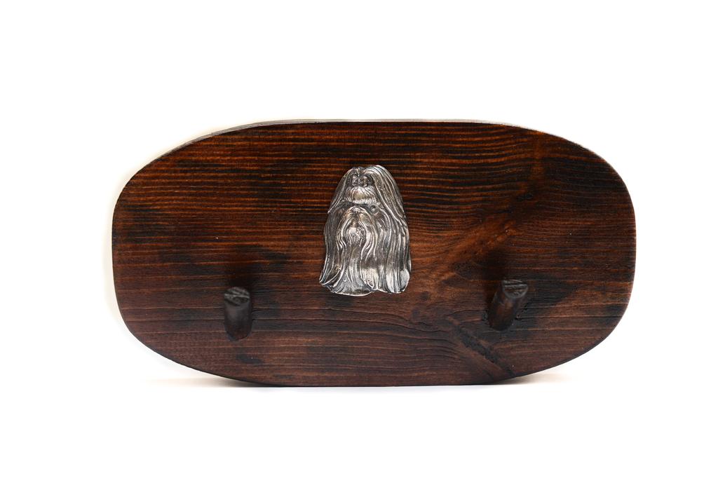 Shih Tzu, Chrysanthemum Dog I – Accessory rack, dog medal rack | Art-Dog