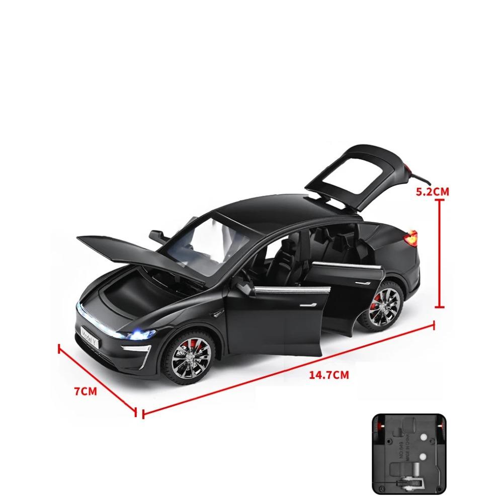 1/32 2025 Model Y SUV Alloy Car Model Diecasts Metal New Energy Vehicles Car Model Simulation Sound and Light Childrens Toy Gift