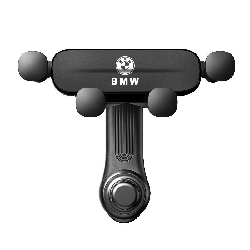BABD1 Hot 2025 Car Air Outlet Gravity Phone Clip 360 ° Rotating Bracket For BMW i3 i4 E46 E90 E60 F30 F10 X1 X2 X3 X5 X4 X6 X7 G30 G2