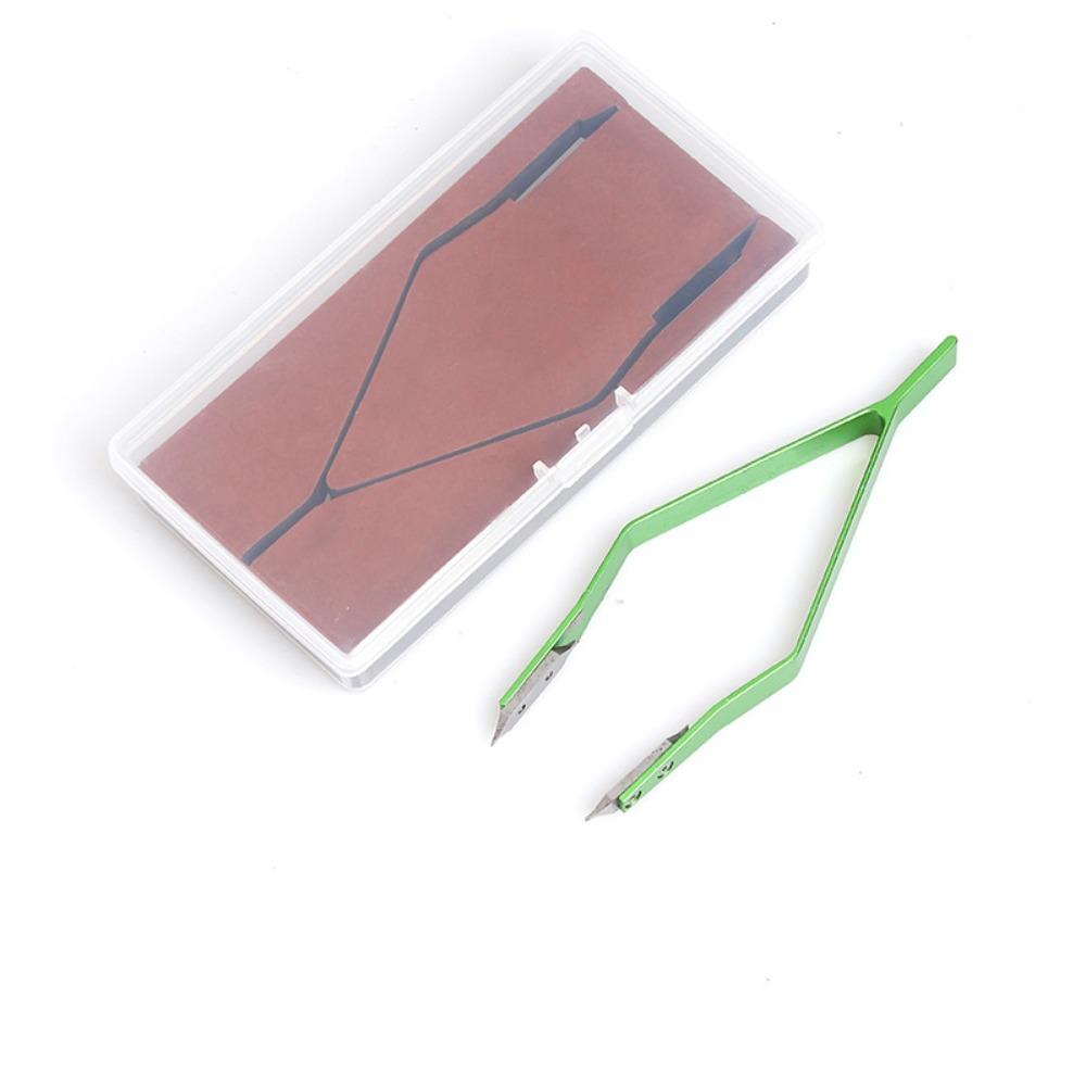 High Hardness Spring Bar Pliers Metal Repair Tweezer Clips Watchmaker Repair