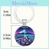 Tokyo Fuji Mountain Keyring Accessory For Festive Gift Ideas