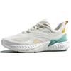 Breathable Shock Absorbing Non-Slip Durable Low-Top Running Shoes Men Sneakers White Green Yellow 112225570R-3