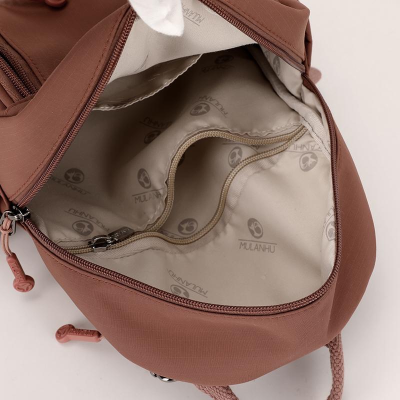 Водоотталкивающий нейлоновый рюкзак женский небольшой рюкзак легкий дорожный школьный ранец