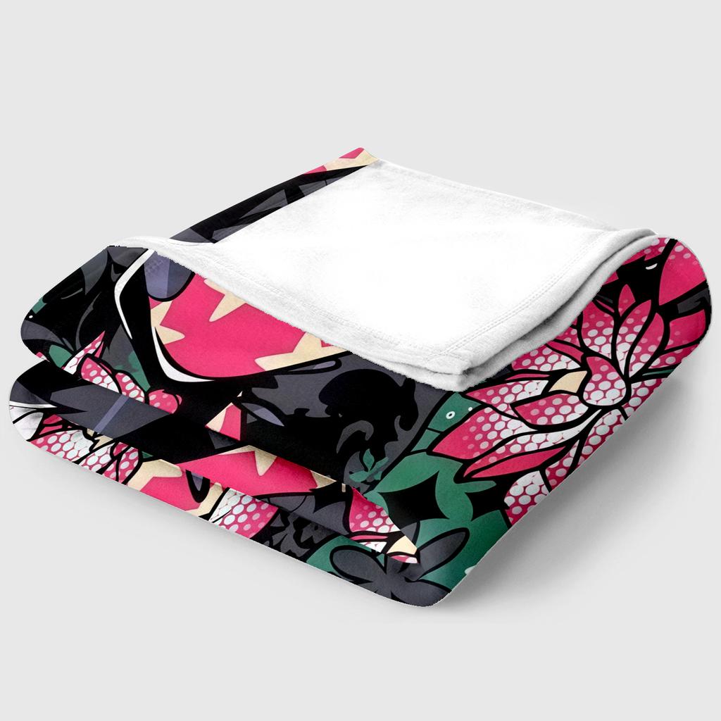 Anime Flannel thin Blanket for Bedrooms,Living Rooms,Sofas Blankets,Offices,Lunch Breaks,Picnics,blanket,blankets fluffy