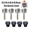 Hotend Kit for Bambu Lab A2L A1 A1 Mini, Stainless Steel Integrated High-Precision A1 Nozzle Same as Original Quality Assurance