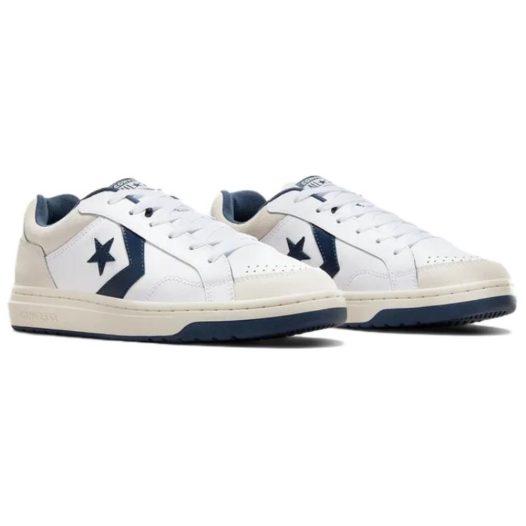 Converse Pro Blaze Classic Износостойкие И Легкие Низкие Винтажные Баскетбольные Кроссовки Унисекс Белые
