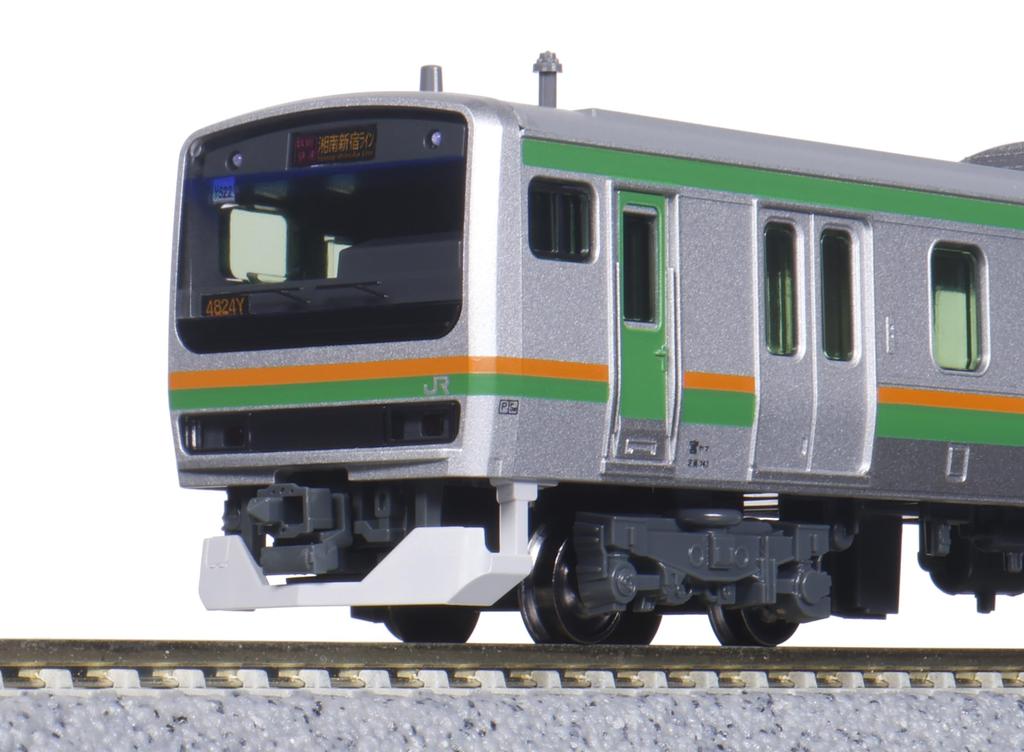 KATO N Gauge E231 Series 1000 Series Oyama Train Depot Set Model Train 10-Car 10-2001
