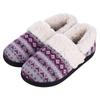 Fashion Litfun Warm Cotton Slippers For Women Men Fluffy House Fur Slippers  Indoor Flats Slip-on Soft Slippers Couple House Mute Slides