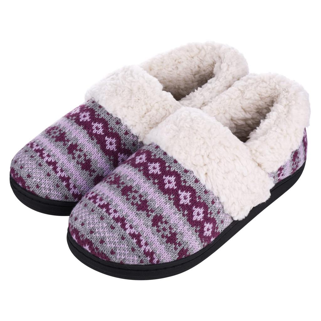 Fashion Litfun Warm Cotton Slippers For Women Men Fluffy House Fur Slippers Indoor Flats Slip-on Soft Slippers Couple House Mute Slides