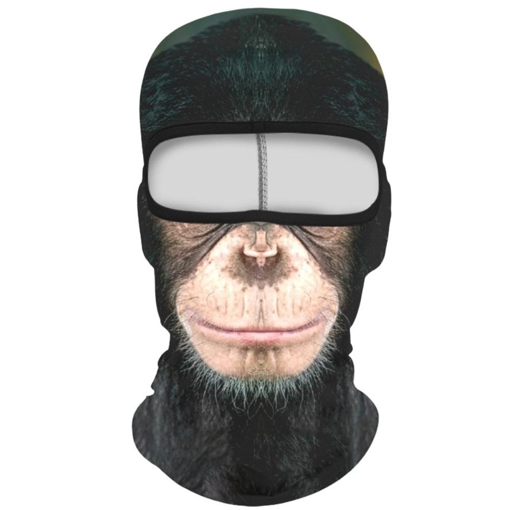 Breathable Eye Hole Funny Ski Mask Full Coverage Ski Mask Hood New Neck Gaiter For Men Woman