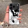 H-HunterS S-ShizukuS Черный Матовый Ударопрочный Чехол Чехол для Телефона Для iPhone 17,16,15,14,13,12,11,Pro,Max,Plus
