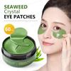 60pcs Seaweed Crystal Eye Mask Patches Hyaluronic Moisturizing Anti Dark Circles Beauty Patches For Eye Masks Skin Care