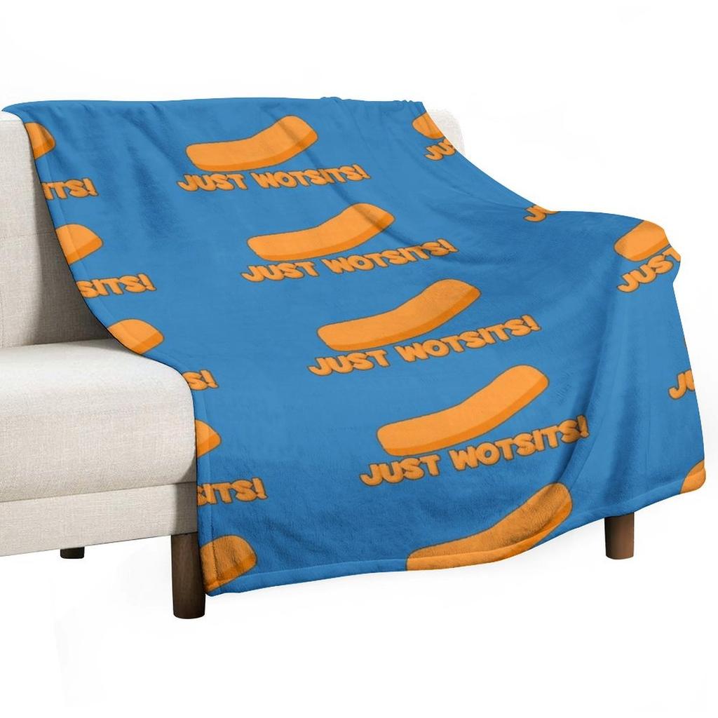 Только Wotsits! Плед диванный плюшевый для зимы декоративный Пледы