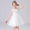 Kids Girl Flower Dress Big Bowknot Children Party Wedding Pageant Formal Dress for Girl Princess