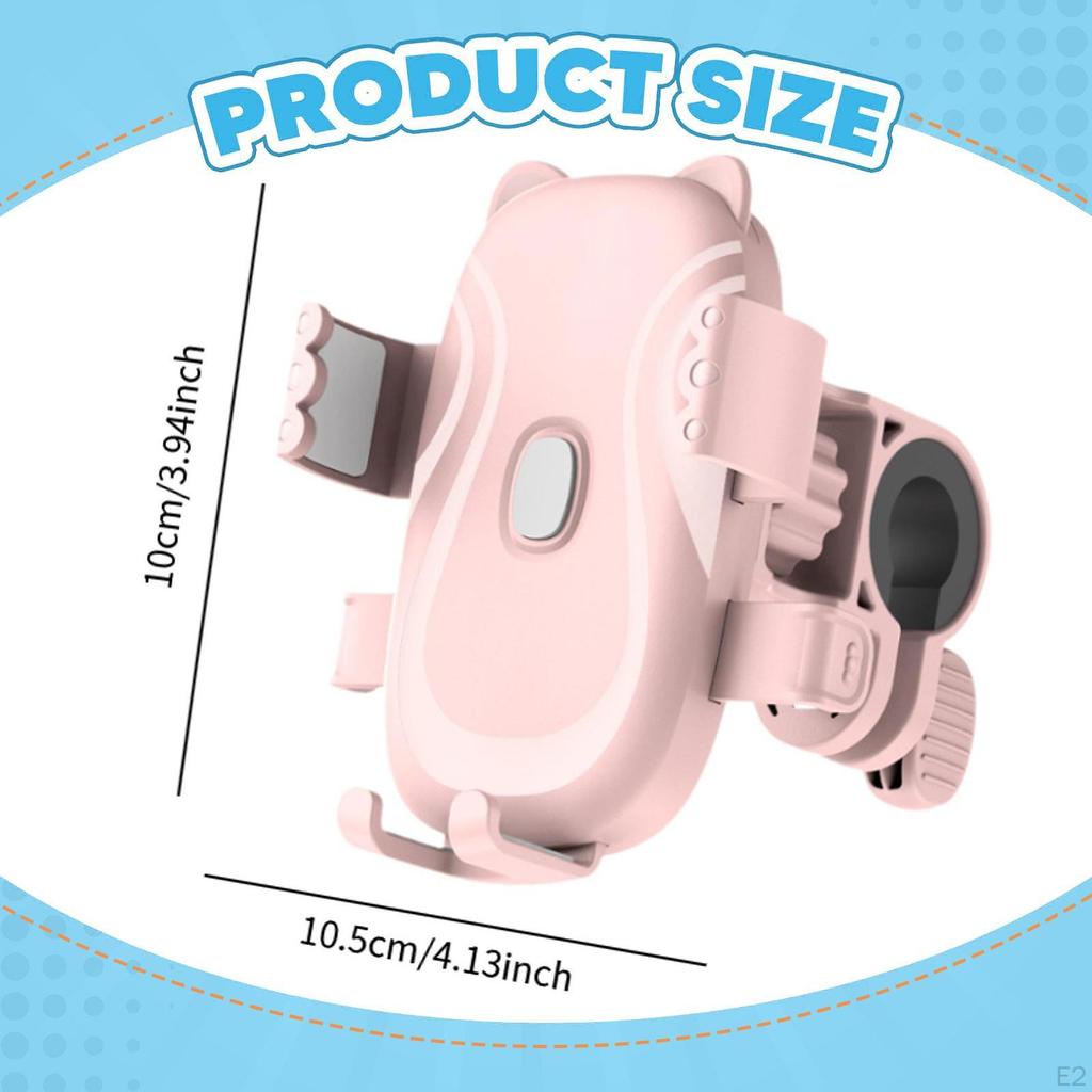 Велосипедный держатель для телефона с регулируемым углом, ударопрочный, устойчивый, вращающийся, крепление для мотоцикла, для горного