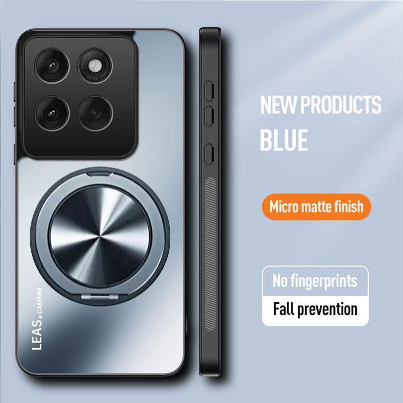 Магнитный матовый противоударный чехол-держатель для телефона Motorola Edge 70 60 60s Neo Pro G86 G06 Power G56 G50 Fusion Stylus Бампер