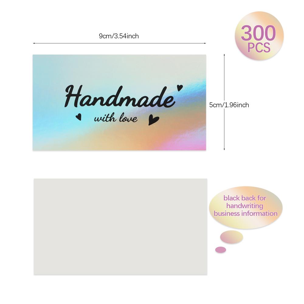 For E-commerce Thanks Notes "Thank You For Your Order" Appreciate Customer Business Greeting Cards