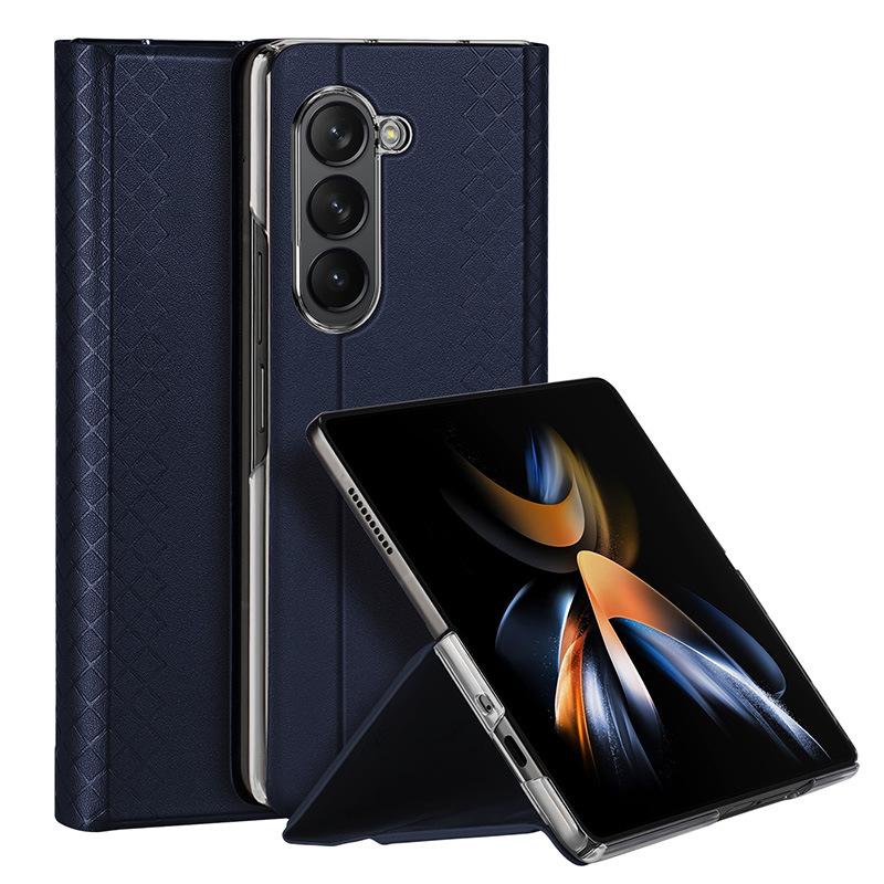 Применимо для Samsung Z Fold8 ultra легкий роскошный складной экранный чехол для мобильного телефона флип-карта деловой кожаный чехол оптовая продажа