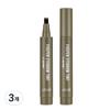 Lire Five Pen Eyebrow Tint 2.5g, 3 Pieces, 01 Deep Brown