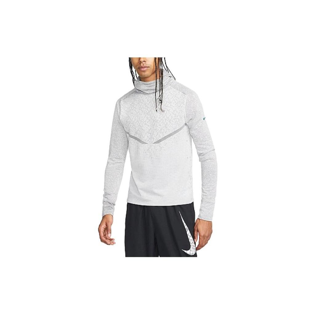 Nike Американская винтажная толстовка с цветовыми блоками, приталенная, с длинным рукавом, мужская толстовка, серая DQ6524-010