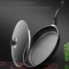 Non-stick Frying Pan Household Frying Pan Smokeless Pancake Pan with Lid