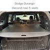 Автоматическая шторка-органайзер для багажника, чехол для Dodge Durango 2011-2025, автомобильный чехол для груза, задняя полка багажника, хранение багажа, водонепроницаемый щит