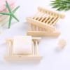 1pcs Natural Wooden Bamboo Soap Dish Tray Rack Plate Box Holder Soap Storage Organizer Bathroom Drain Shelves