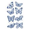 Набор больших матовых тату-наклеек Butterfly Collection Herbal, 1 шт.