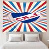Montevideo Crest Design Tapestry Hanging for Bedroom,Livingroom, Playroom,Decor Art Room Wall Tapestry Holiday and Birthday Gifts