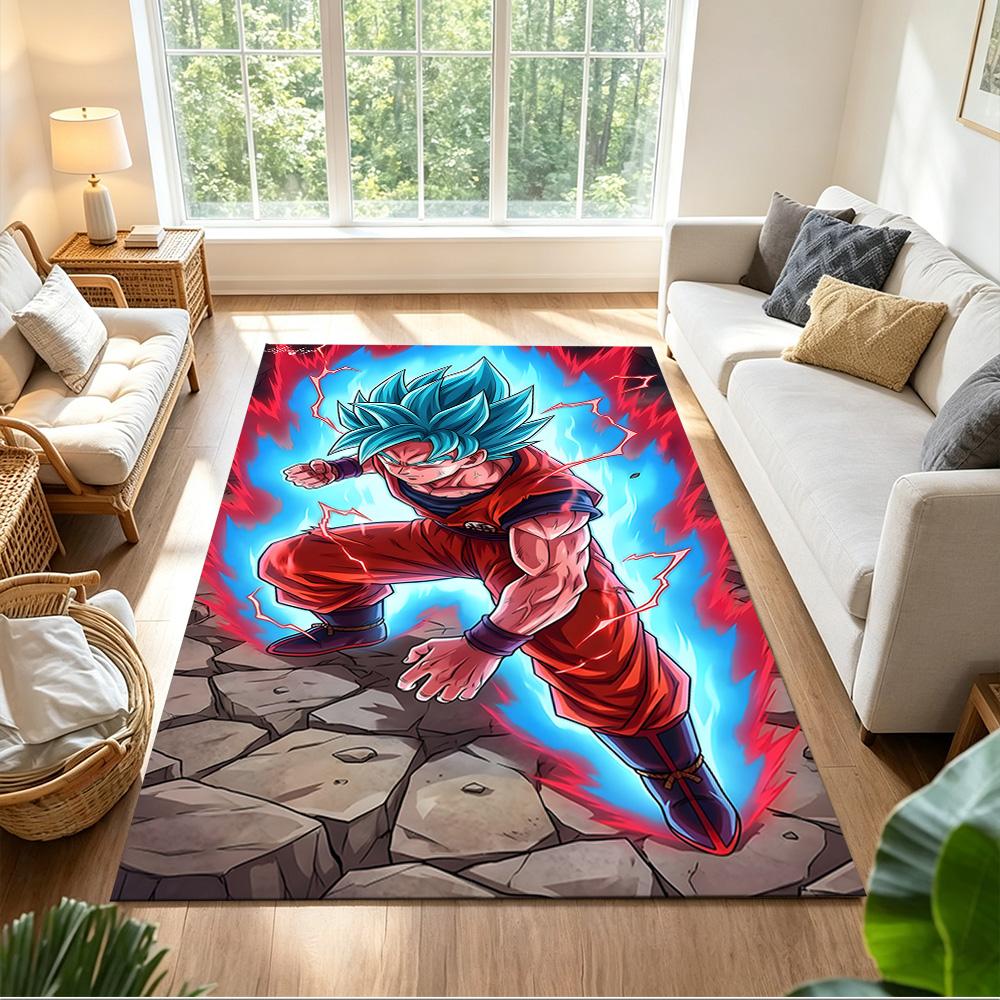 Dragon Ball Adventure Non-Slip Home Carpet Design for Office Decor Living Room Gift
