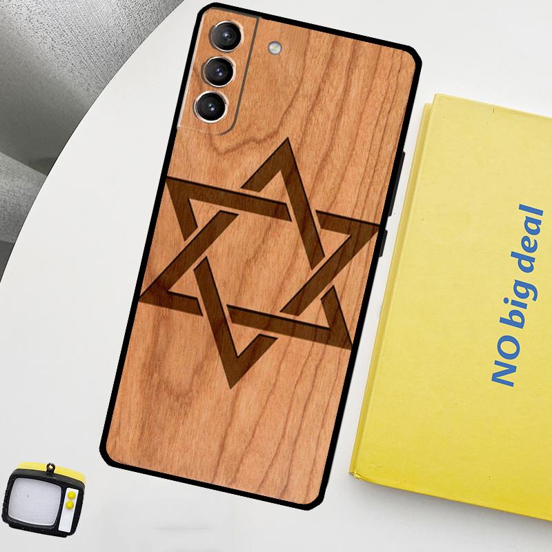 Tree Rose Skull Cactus Wood Case For Samsung Galaxy S23 Ultra S22 S21 S20 FE Note 20 Ultra S8 S9 S10 Note 10 Plus Cover