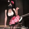 Cute kitty cat maid uniform, sexy and pure, flirtatious qqny pajama set
