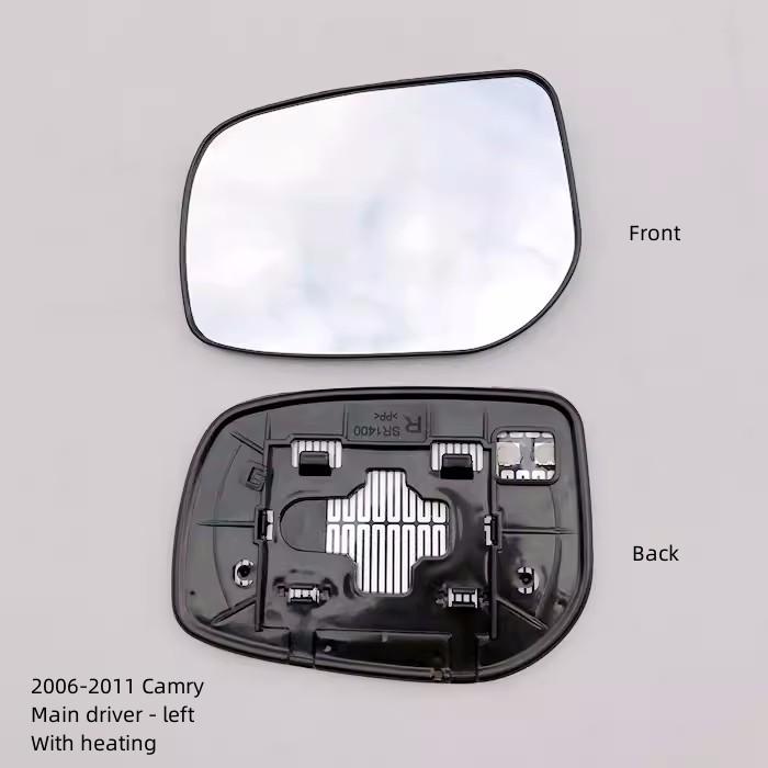 For Toyota 2006-2022 Camry Rearview Mirror Lens Reversing Mirror Lens Reflector Lens With Heating
